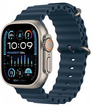 Смарт-часы Apple Watch Ultra 2 GPS + Cellular, 49 мм, синего цвета