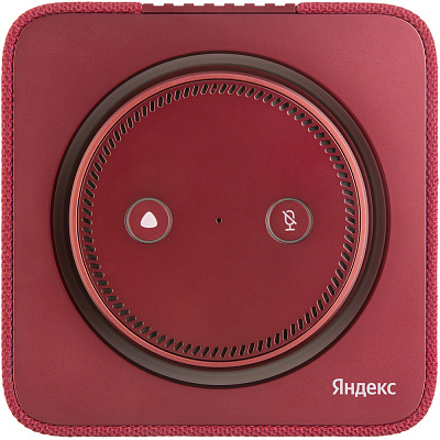 Умная колонка Яндекс Станция Макс с Алисой на YaGPT малиновый