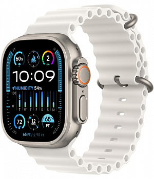 Смарт-часы Apple Watch Ultra 2 GPS+ Cellular, 49 мм, белого цвета