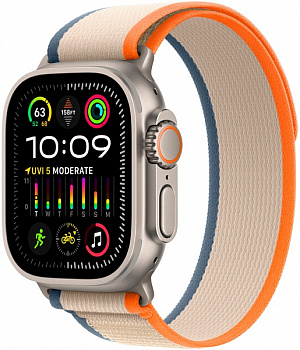 Смарт-часы Apple Watch Ultra 2 GPS + Cellular, 49 мм, оранжевого/бежевого цвета