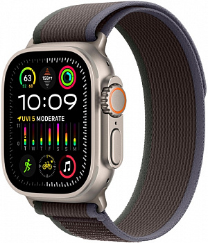 Смарт-часы Apple Watch Ultra 2 GPS + Cellular, 49 мм, синего/черного цвета